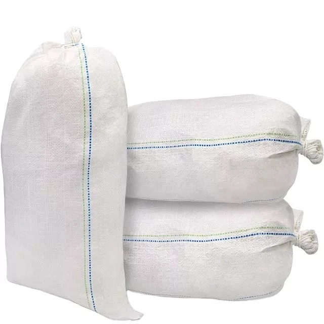 SGS FDA Un Factory Polypropylene Packaging Bag 25kg 50kg Sack Packing Grain Rice Potato Flour Sugar Fertilizer Seed Feed Maize Transparent PP Woven Bag