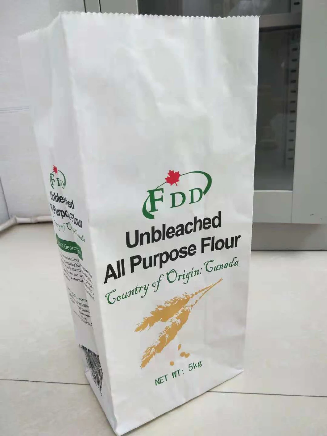 Food Grade Wheat Flour Packaging Bag Corn Sack
