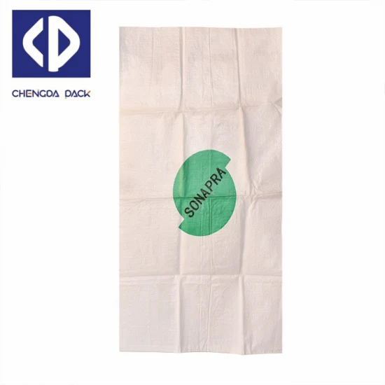 Farblich bedruckte laminierte PP-Säcke aus China, gewebte Beutel für 25 kg bis 50 kg Reisverpackungen aus Polypropylen