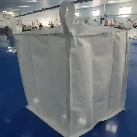 1000 kg Super Sack U-Panel 1 Tonnen Big Bag 1250 kg Big Bag 1,5 Tonnen Sling Tote Bag PP FIBC Jumbo Bag für Baumaterialien